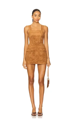 X REVOLVE Yorke Skort Suede Romper en . Taille M. Also en S, XS - Amanda Uprichard - Modalova