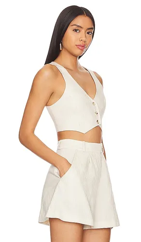 DOUDOUNE SANS MANCHES CROPPED ETHAN en . Taille M. Also en L - Amanda Uprichard - Modalova