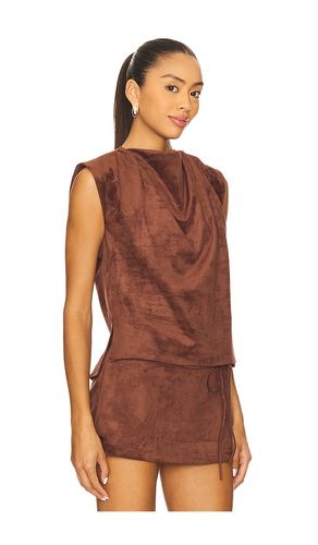 TOP EN DAIM FREYA en . Taille M. Also en S, XL, XS - Amanda Uprichard - Modalova