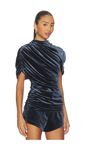 X REVOLVE Evianna Velvet Top en . Taille L. Also en S, XS - Amanda Uprichard - Modalova