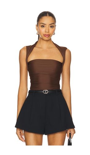 X REVOLVE Short Sleeve Momo Top en . Taille L. Also en XS - Amanda Uprichard - Modalova