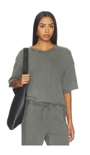 T-SHIRT CROPPED MANCHES COURTES BEPOW en . Taille L. Also en M, S - American Vintage - Modalova