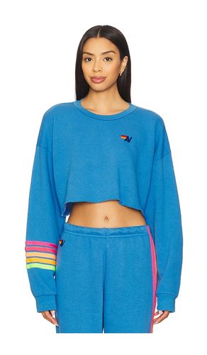 SWEAT CROPPED RUGBY STITCH RELAXED en . Taille L. Also en M, S - Aviator Nation - Modalova