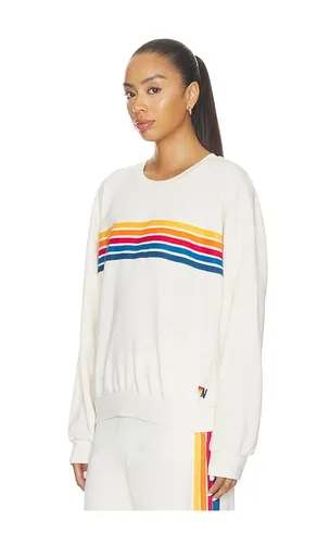 SWEAT RELAXED 5 STRIPE en . Taille XS. Also en S, M, L - Aviator Nation - Modalova