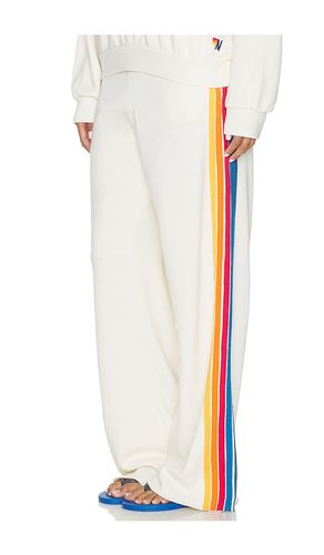 PANTALON SWEAT JAMBES LARGES 5 STRIPE en . Taille XS. Also en S, M, L - Aviator Nation - Modalova