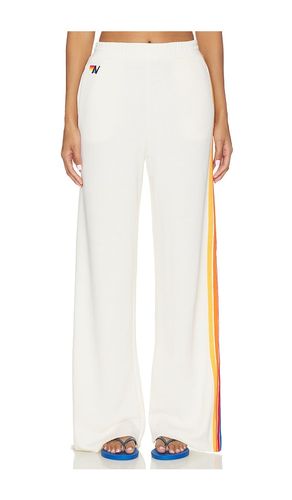 PANTALON SWEAT JAMBES LARGES 5 STRIPE en . Taille XS. Also en M, L - Aviator Nation - Modalova