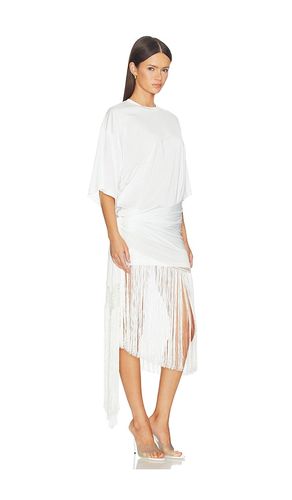 MINI-ROBE T-SHIRT À FRANGES AZUL en . Taille 38/XS. Also en - The Andamane - Modalova