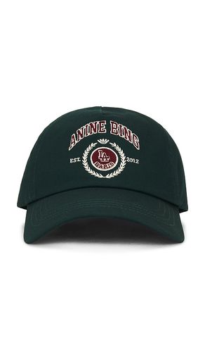 CASQUETTE DE BASEBALL UNIVERSITAIRE JEREMY en - ANINE BING - Modalova