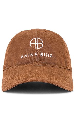 Jeremy Baseball Cap in - ANINE BING - Modalova
