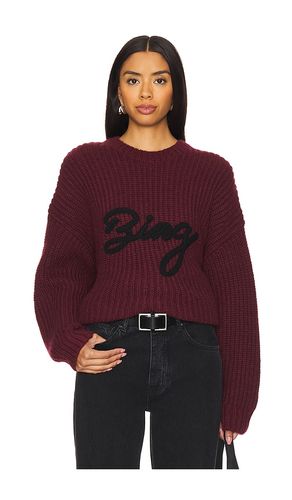PULL RAS DE COU SYDNEY SIGNATURE in . Size M, S - ANINE BING - Modalova