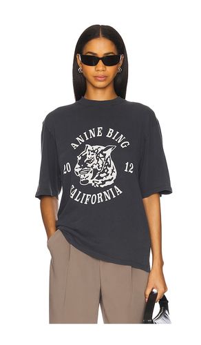 Avi Tee Collegiate Leopard in . Size L, S, XS - ANINE BING - Modalova