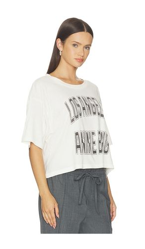 Johnny Cropped Tee in . Size L. Also in M, S, XS - ANINE BING - Modalova
