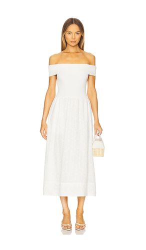 Mixed Media Off Shoulder Dress in . Size M, S, XS - ASTR the Label - Modalova