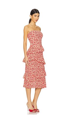 ROBE ASYMÉTRIQUE À VOLANTS en . Taille L. Also en - ASTR the Label - Modalova