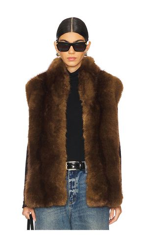 Laila Mink Vest in . Size S, XL, XS - Apparis - Modalova