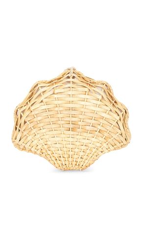 Oskola Wicker Clutch in - Aranaz - Modalova
