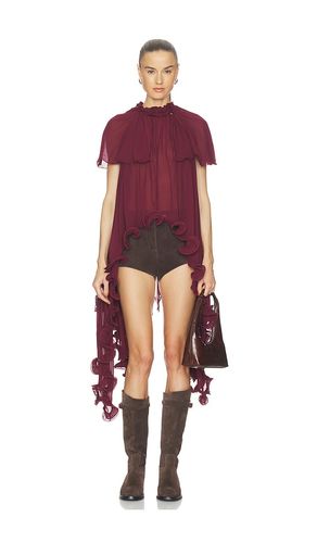 Heren Ruffle Top in - Aniye Records - Modalova
