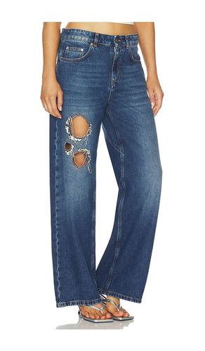 Crystal Chain Cutout Relaxed Leg en . Taille 25. Also en 27, 26 - AREA - Modalova