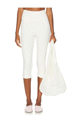 LEGGING CAPRI TAILLE HAUTE AVEC VOLANTS RUFFLE HIGH RISE CAPRI LEGGING en . Taille S. Also en M - Astoria - Modalova