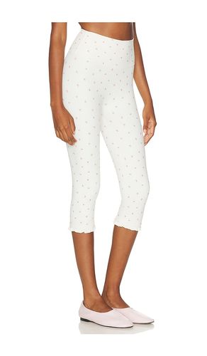 LEGGING CAPRI TAILLE HAUTE AVEC VOLANTS RUFFLE HIGH RISE CAPRI LEGGING en . Taille M. Also en S - Astoria - Modalova