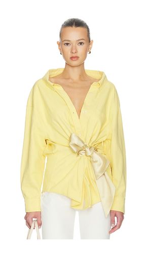 CHEMISE SATIN KNOT OXFORD en . Taille L. Also en M - AREA - Modalova