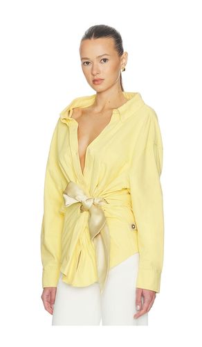 CHEMISE SATIN KNOT OXFORD en . Taille L. Also en M - AREA - Modalova