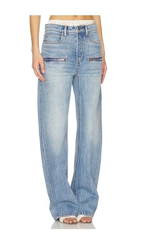 Silk Prestyle Float Jeans With Horizontal Zips in . Size 23. Also in 24, 25, 26 - Alexander Wang - Modalova