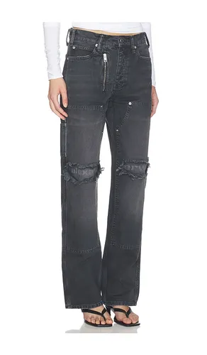 Mid Rise Carpenter Jeans With Zip en . Taille 25. Also en - Alexander Wang - Modalova