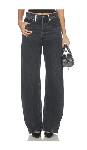 Float Mid Rise Relaxed Jeans With Crystal Beltloops en . Taille 24. Also en 25, 26, 29 - Alexander Wang - Modalova