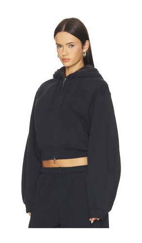 SWEAT À CAPUCHE ZIP-UP W/ FAUX FUR HOOD en . Taille XS. Also en S, M, L - Alexander Wang - Modalova