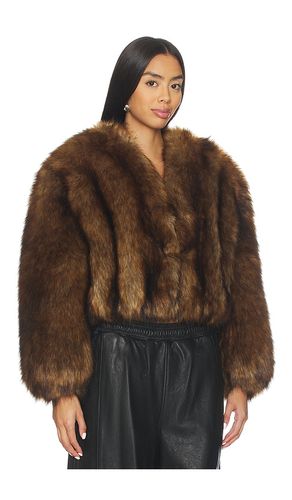 BLOUSON FAUX FUR CROPPED en . Taille S. Also en XS - Alexander Wang - Modalova