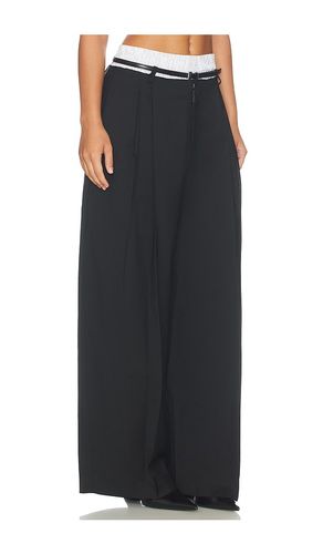 PANTALON MID-RISE BELTED TAILORED W/ PRE-STYLED BOXER en & . Taille 2. Also en 4 - Alexander Wang - Modalova
