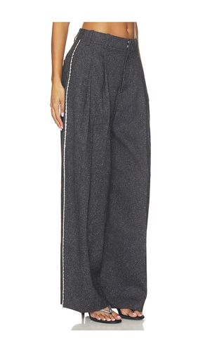PANTALON MID-RISE TAILORED W/ EMBELLISHED CHAIN en . Taille 0. Also en 4, 6 - Alexander Wang - Modalova