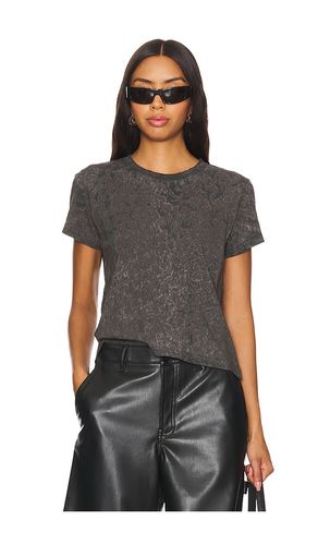 T-SHIRT MAINLINE SHRUNKEN EMBOSSED LOGO WITH SPLATTER WASH in . Size XS - Alexander Wang - Modalova