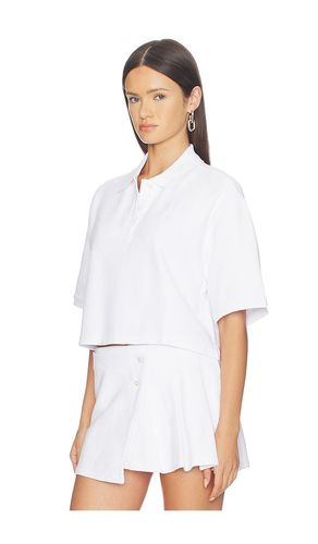 Oversized High Low Polo Top en . Taille L. Also en M, S - Alexander Wang - Modalova