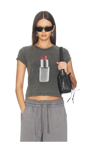 T-SHIRT BABY WITH LIPSTICK GRAPHIC en . Taille S. Also en - Alexander Wang - Modalova