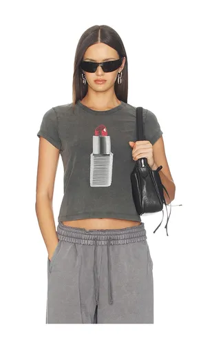 T-SHIRT BABY WITH LIPSTICK GRAPHIC en . Taille XS. Also en L - Alexander Wang - Modalova