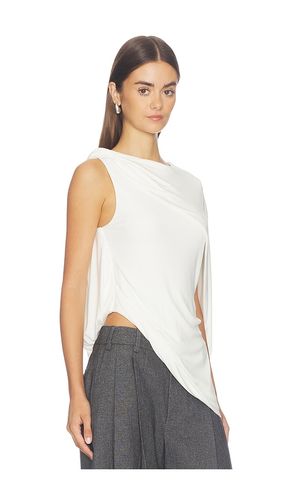 Asymmetric Draped Twisted Top en . Taille L. Also en M, S, XS - Alexander Wang - Modalova
