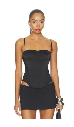 Lotus Mesh Side Corset Top en . Taille L. Also en S, XS - Auteur Studio - Modalova