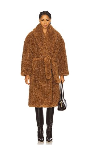 Long Teddy Wrap Coat en . Taille S. Also en XS, M - Atlein - Modalova