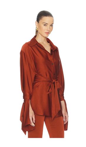 Oversize Knot Detail Shirt in . Size 36. Also in 40 - Atlein - Modalova