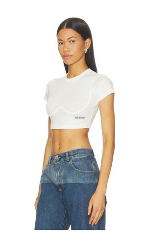 T-SHIRT CROPPED LOGO en . Taille 36. Also en 38, 42 - THE ATTICO - Modalova