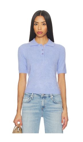Solid Cropped Short Sleeve Polo in . Size M. Also in S - Autumn Cashmere - Modalova