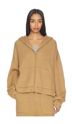 SWEAT À CAPUCHE ZIPPÉ EN MAILLE en . Taille M. Also en - Aya Muse - Modalova