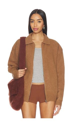 X REVOLVE Knit Zip Up Jacket With Collar in . Size M. Also in S - Aya Muse - Modalova