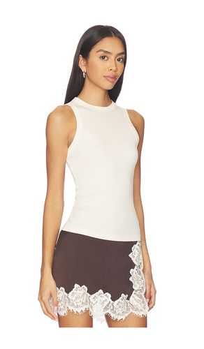 DÉBARDEUR ENCOLURE HAUTE JERSEY en . Taille S. Also en M - Aya Muse - Modalova