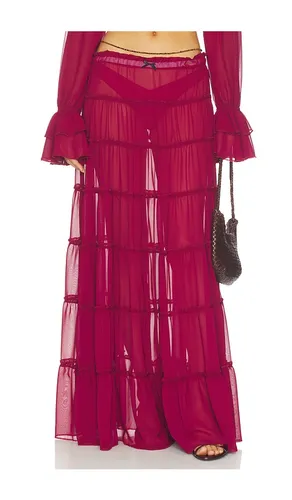 JUPE MAXI TAILLE BASSE ELMA en . Taille L. Also en M, S, XS - Bananhot - Modalova