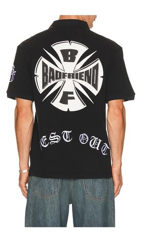 Best Out Embroidered Knit Polo en . Taille L. Also en S, XL/1X - Badfriend - Modalova