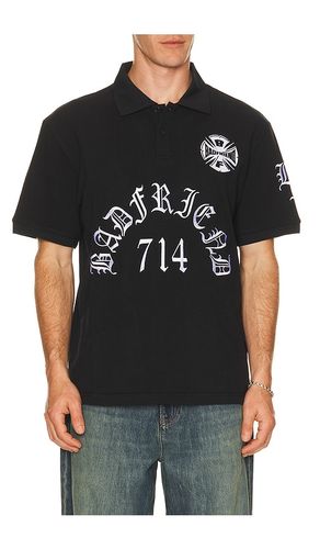 Best Out Embroidered Knit Polo en . Taille L. Also en S, XL/1X - Badfriend - Modalova