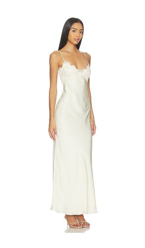 Elisan Lace Satin Maxi Dress in . Size 10. Also in 8 - Bardot - Modalova